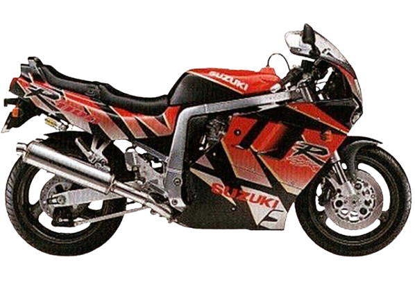 GSX-R1100【GV73｜1989～92年式】｜1992年式 マーブルイタリアンレッド/パールノベルティブラック
