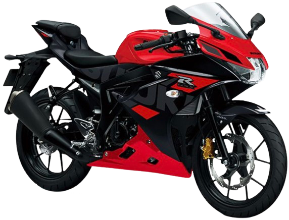 【2021年式】GSX-R125|ストロンガーレッド/タイタンブラック