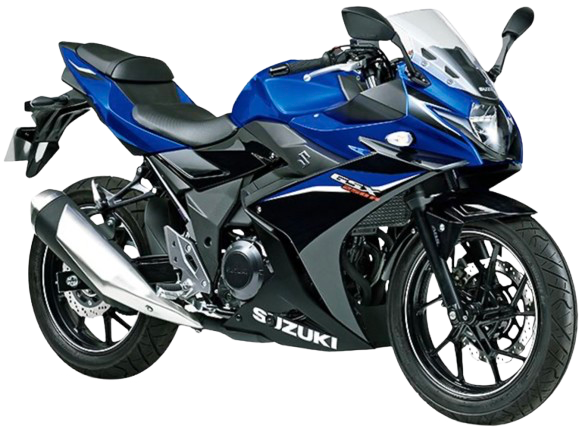 GSX250R【2017~現行】|DN11A型【2017~21年】 クリスタルブルーメタリック/パールネブラーブラック(2021年モデル)