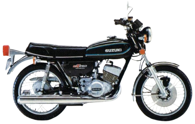 【海外仕様 1973~81年】GT250|青