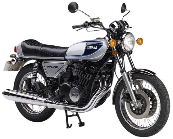 【1976年式】GX750|クリスタルシルバー