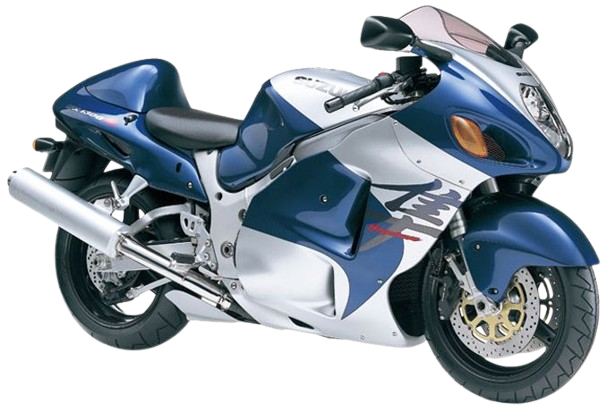 【2002年式】ハヤブサ(HAYABUSA)|パールスズキディープブルー/メタリックソニックシルバー