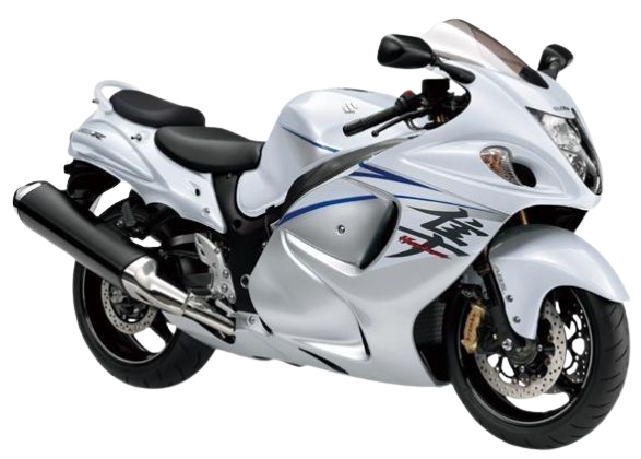 【2015~16年式 国内仕様】GSX1300Rハヤブサ(隼)|パールブレーシングホワイト/ミスティックシルバーメタリック