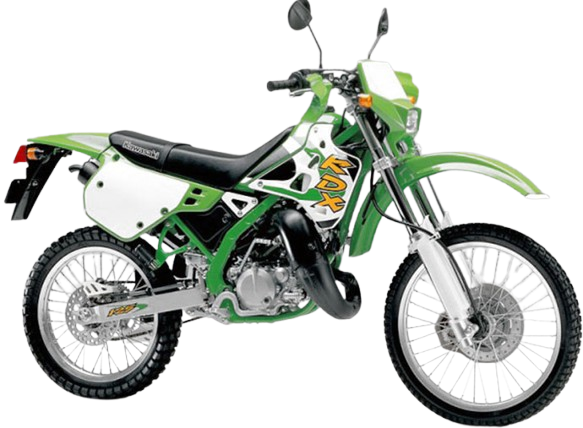 【海外仕様】KDX125SR|グリーン