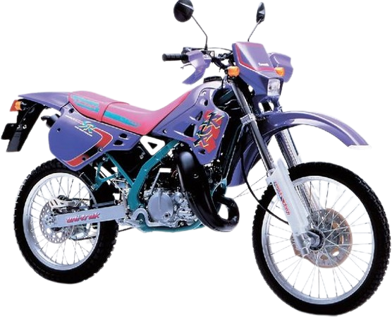 【海外仕様】KDX125SR|パープル