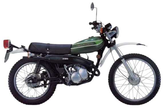 【1977年式 A4】KE125バイクのイメージ画像