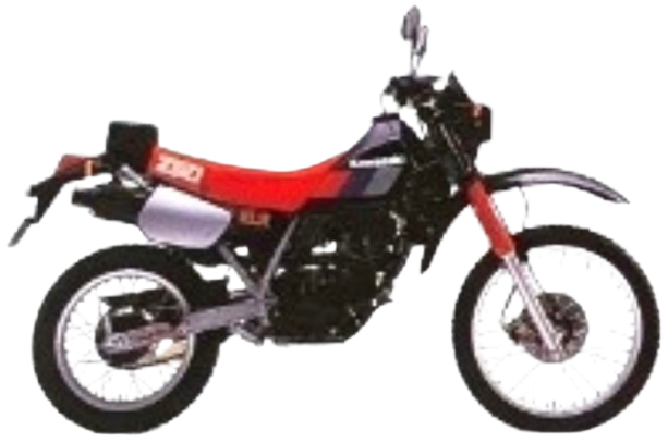 【1986年式 D3】KL250R/KLR250