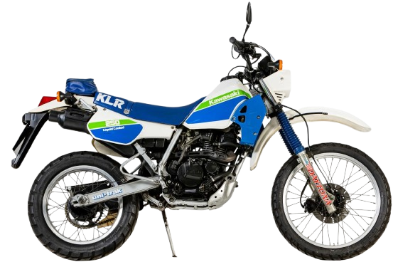 【1990年式 D7】KL250R/KLR250|ブルー