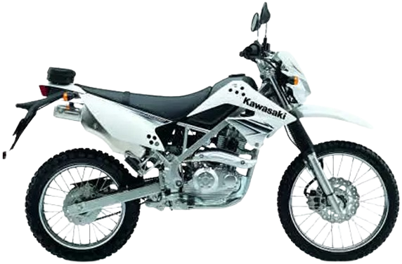 【海外仕様】KLX125|ホワイト・ブラック 2010年