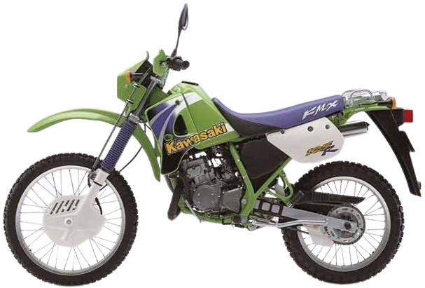 【1988年式 A3】KMX125｜グリーン