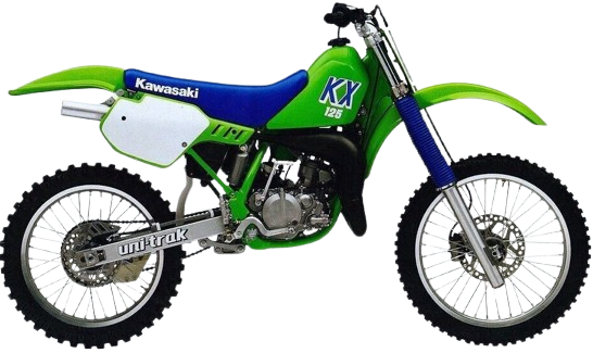【1974~89年式】KX125|グリーン 1989年