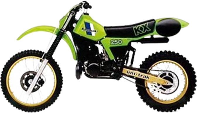 【1981～82年式 B型】KX250