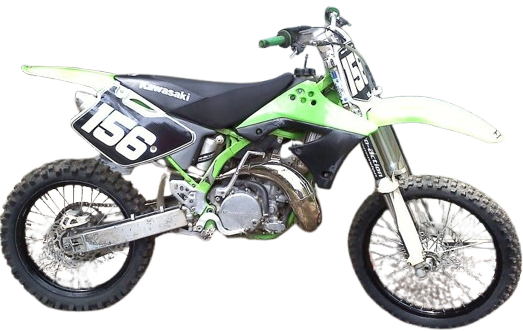 【1999~2002年式 L型】KX250|ブラック・グリーン 2002年