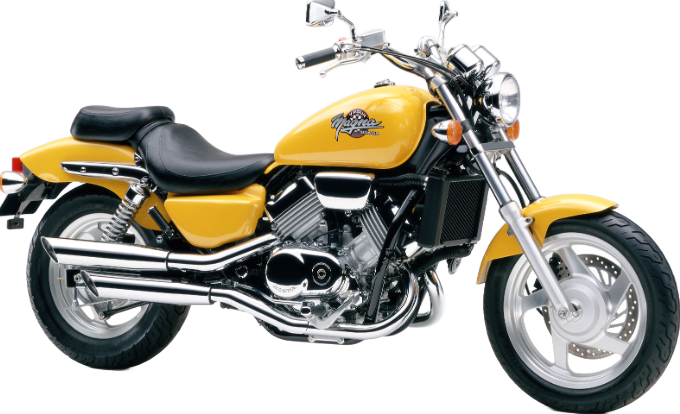 マグナ750【RC43型 1993～94年】｜1994年 イエロー