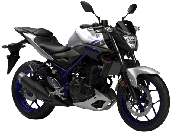 MT-03【RH07J型|2016~17年式】|2016年式 マットシルバー1