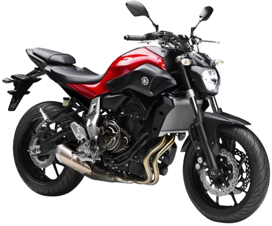 MT-07【RM07J｜2014～16年式】｜2014年式 ビビッドレッドカクテル1