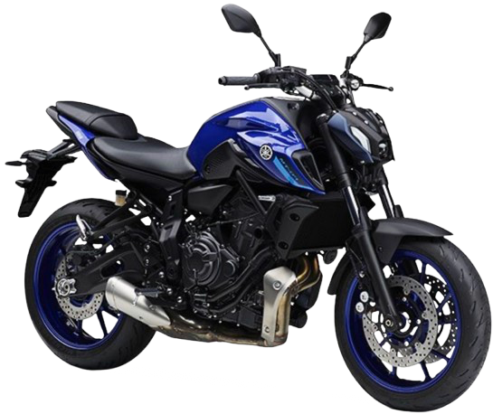 【2022～23年式】MT-07｜ディープパープリッシュブルーメタリックC
