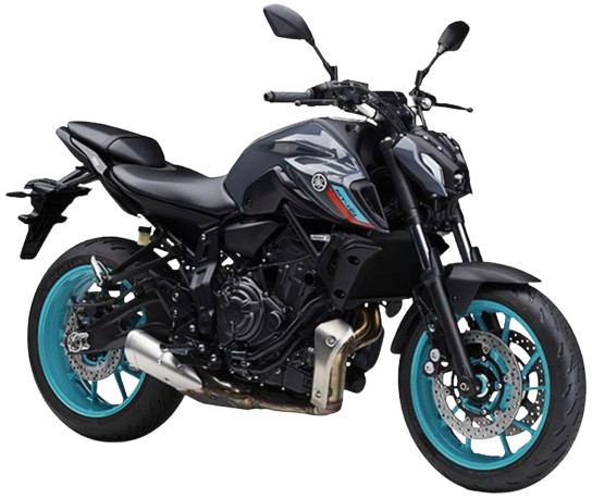 【2022～23年式】MT-07｜パステルダークグレー（2022年モデル）