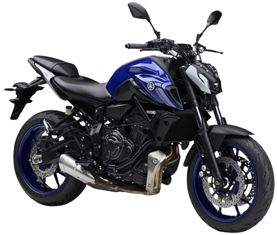 MT-07【RM33J｜2021～24年】｜2021年式 ディープパープリッシュブルーメタリックC