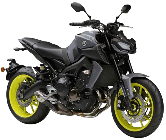 【2017年式】 MT-09|ブルーイッシュグレーソリッド
