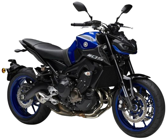 【2018年式】 MT-09|ディープパープリッシュブルーメタリックC