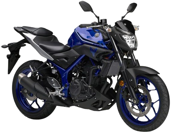 【2017年式】 MT-25|ディープパープリッシュブルーメタリックC