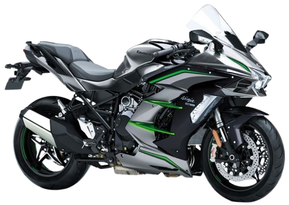 【2019年式】NINJA H2 SX SE+｜メタリックグラファイトグレー×メタリックディアブロブラック×エメラルドブレイズドグリーン