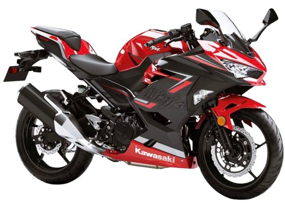 ニンジャ400【EX400G|2018~22年】|2019年式 キャンディパーシモンレッド/メタリックマグネティックダークグレー