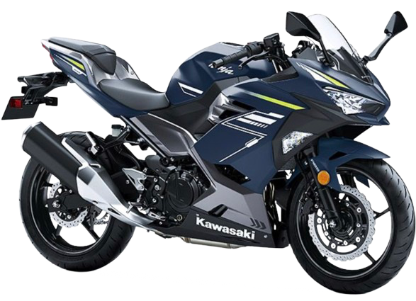 ニンジャ400【EX400G|2018~22年】|2022年式 メタリックマットトワイライトブルー/メタリックグラファイトグレー