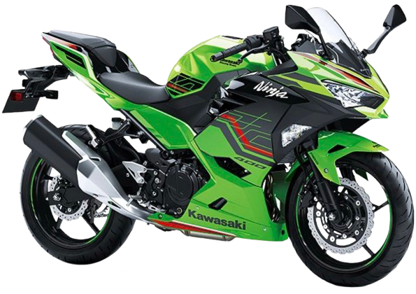 ニンジャ400【EX400L型 2023年~】|2023年式 ライムグリーン/エボニー(KRTエディション)