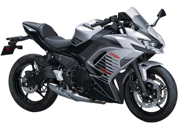 Ninja650【ER650S型 2023～】｜2026年式 メタリックマットホワイティッシュシルバー/メタリックフラットスパークブラック