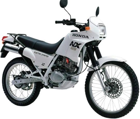 NX125【海外仕様 1988~89年】|ホワイト・ブラック
