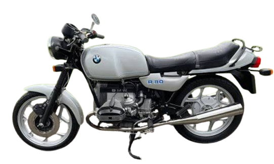 BMW R80 【1981~94年式】|ポラリス・シルバー 1986年