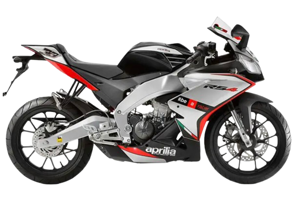 【2016年式】RS4 125|ブラック/シルバー(WBSKカラー)