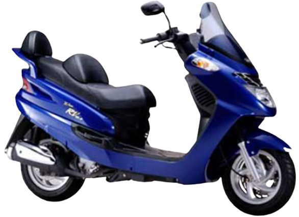 SYM RV125JP|ブルー 2002年モデル