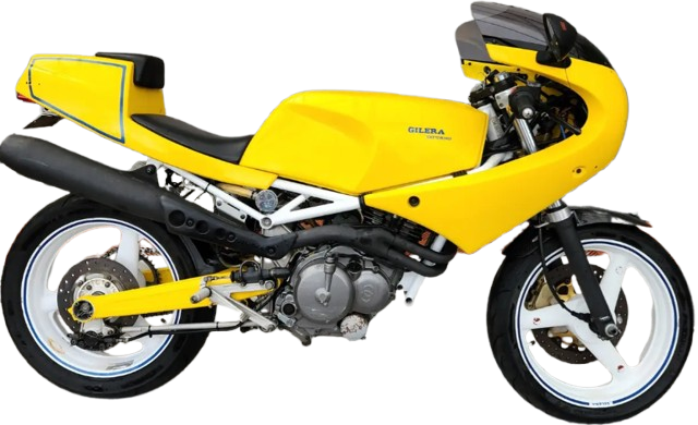 Gilera サトゥルノ500【1987～91年】｜イエロー　1990年
