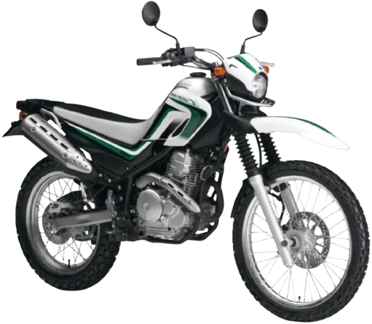 【2010年式】 セロー250|パープリッシュホワイトソリッド1