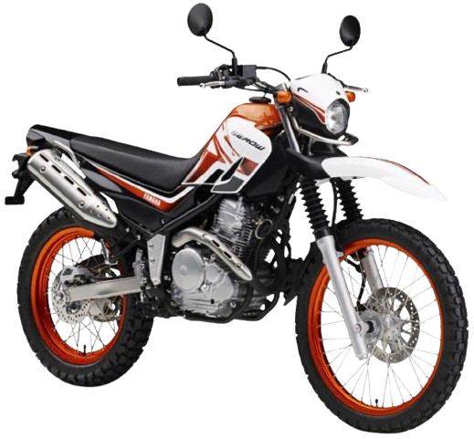セロー250 (SEROW) 【DG31J|2018~20年式】|2018年式 パープリッシュホワイトソリッド1(ホワイト/オレンジ)