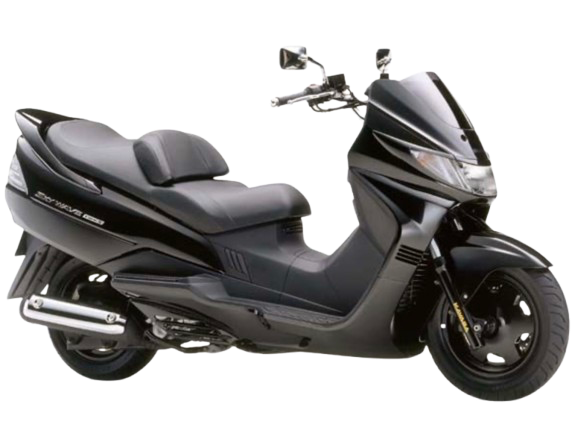 スカイウェイブ250タイプS【2001～14年式】｜CJ42A型【2001年式】 サターンブラックメタリック