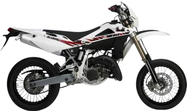 ハスクバーナ SM 125【1999～2014年】｜ブラック/ホワイト 2001年