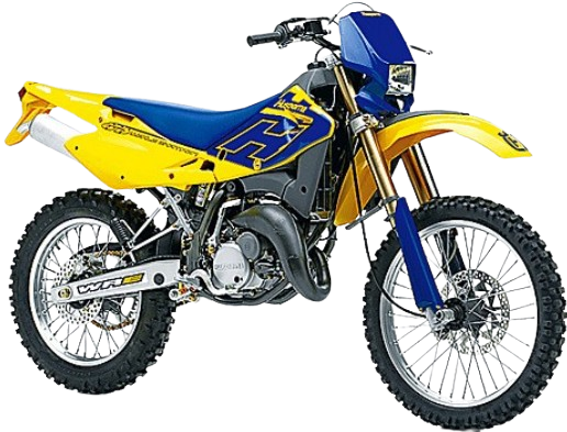 ハスクバーナ SM 125【1999～2014年】｜イエロー/ブルー　2004年