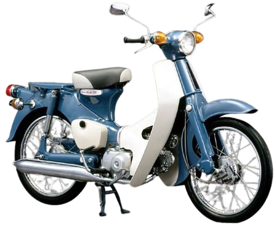 スーパーカブ50【C50|1966~98年式】|1966年式 ユニオンシティブルーメタリック