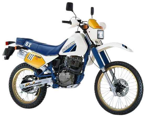 【1987年式】SX200R|スーパーホワイト