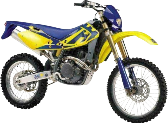 TE250【4スト 2002~13年】|イエロー・ブルー 2002年