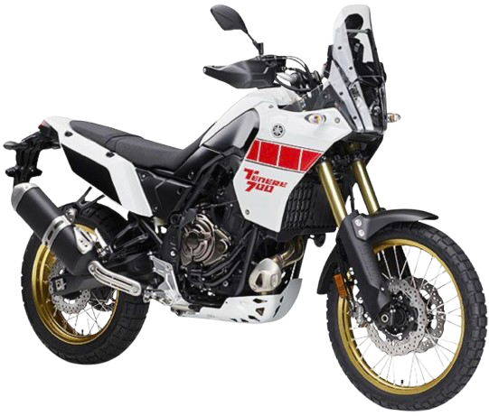 Tenere 700【DM13J型 2022~~24年】|2022年式 ラジカルホワイト