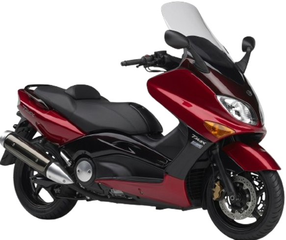 TMAX500海外仕様【SJ03｜2004～07年式】｜レッド
