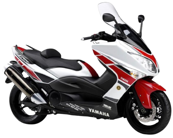 TMAX500 【国内仕様 SJ08J｜2008～12年式】｜2011年式 ブルーイッシュホワイトカクテル1（WGP50th Anniversary Edition）