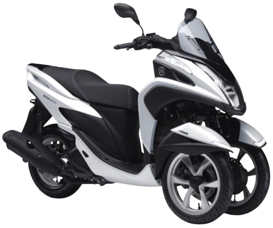 【2015年式】トリシティ125|ブルーイッシュホワイトカクテル1(ABS仕様)