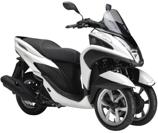 トリシティ125【SE82J|2015~16年式】|2015年式 ブルーイッシュホワイトカクテル1