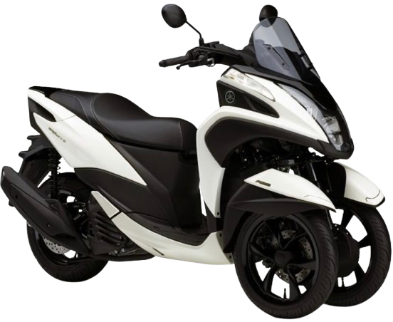 【2019年式】トリシティ125|ホワイトメタリック6(ABS仕様)